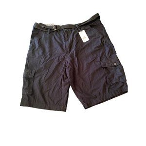 NWT Paper Denim Cloth Black Cargo Shorts Size 44